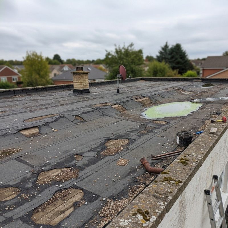 Collapsing Roof Repair